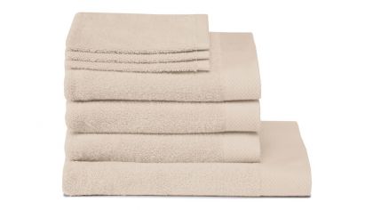 Lasa Home Washandje 16x21 camel U -