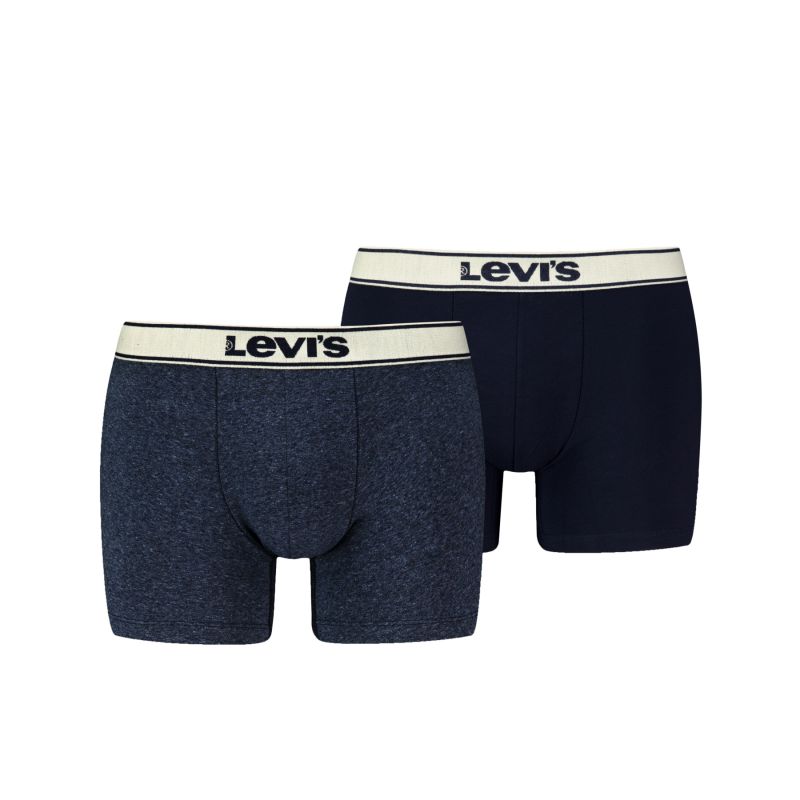 Levis Men's Boxer Briefs 2 Pack blauw L -