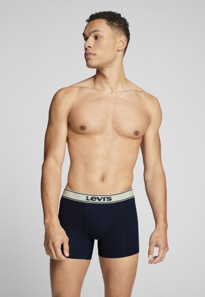 Levis Men's Boxer Briefs 2 Pack blauw L -