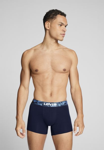 Levis MONSTERA LEAF WB BOXER BRIEF 2P blauw L -