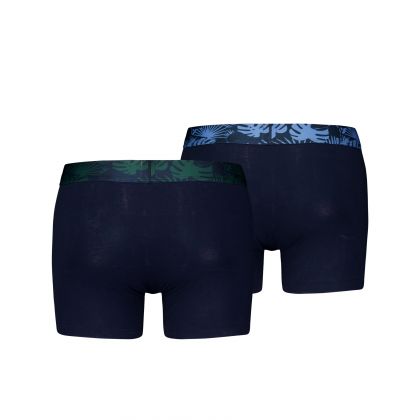 Levis MONSTERA LEAF WB BOXER BRIEF 2P blauw L -