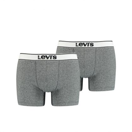 Levis Shorts men boxer 2P grijs L -