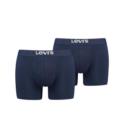Levis Shorts men boxer organic 2P blauw L -
