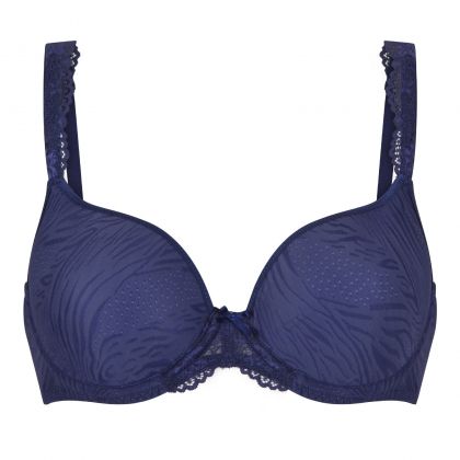 Linga Dore BH Daily Uni Fit T-Shirt Bra blauw 70 D