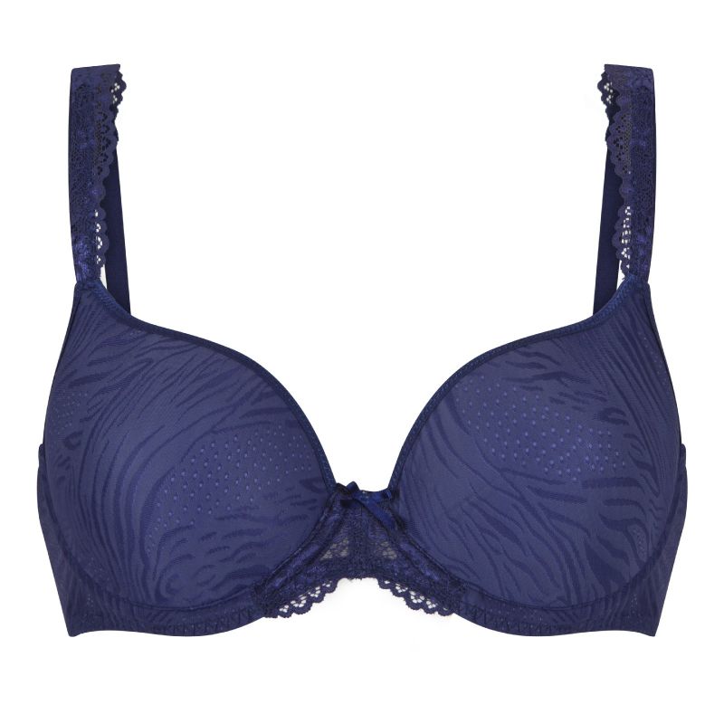 Linga Dore BH Daily Uni Fit T-Shirt Bra blauw 70 D