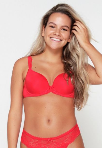 Linga Dore BH Daily Uni Fit T-Shirt Bra rood 90 E