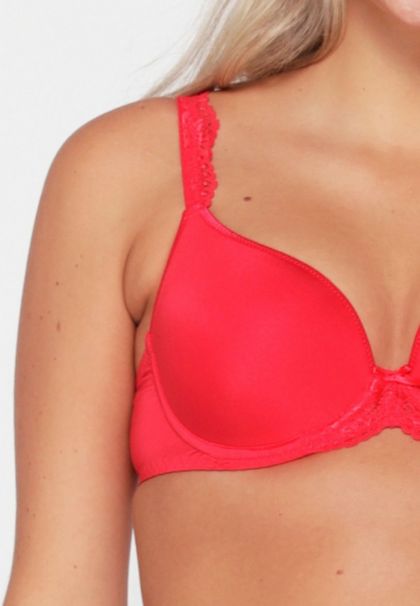 Linga Dore BH Daily Uni Fit T-Shirt Bra rood 90 E
