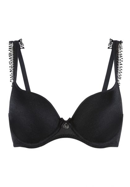 Linga Dore BH Daily Uni Fit T-ShirtBra BlackSparkle zwart 85 C