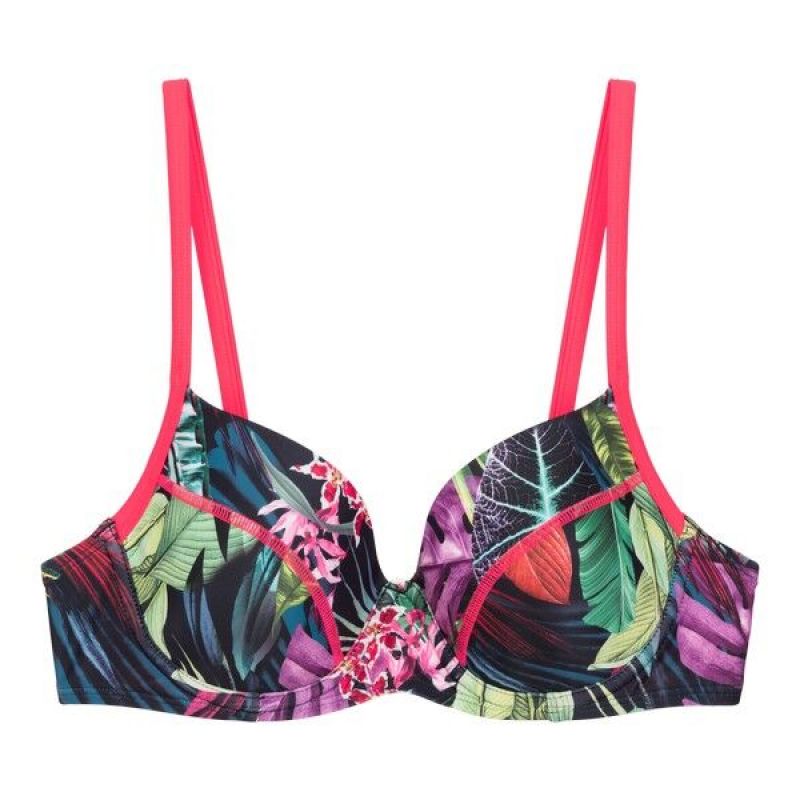 Linga Dore Bikini Adventure voorgevormde BH multicolor 44 D