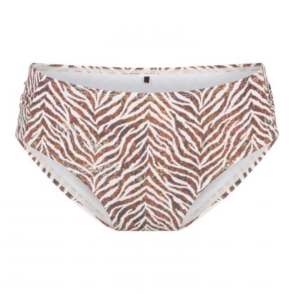 Linga Dore Bikini short Zebra print bruin 44 -