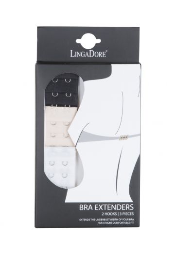 Linga Dore Bra Extender (3-Pack) huidskleur One Size -