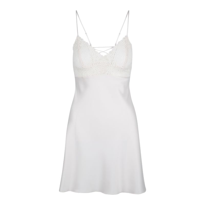 Linga Dore Chemise Powder puff champagne L -