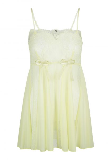 Linga Dore Chemise Sunny lime geel L -