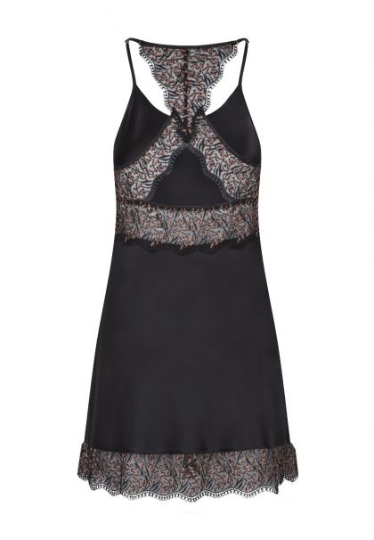 Linga Dore Chemise zwart Xl -