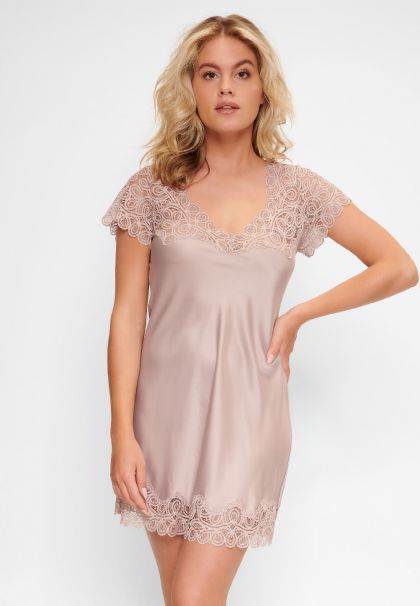 Linga Dore Dress taupe L -