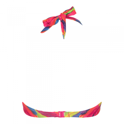 Linga Dore Halterneck BH Rainbow fuchsia 36 B