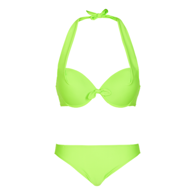 Linga Dore Halterneck Bikiniset Ibiza groen 40 C