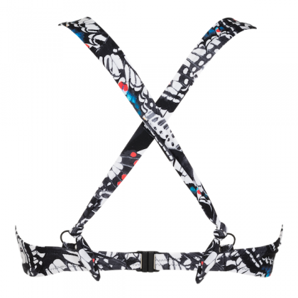 Linga Dore Halterneck bra Butterfly zwart 42 B