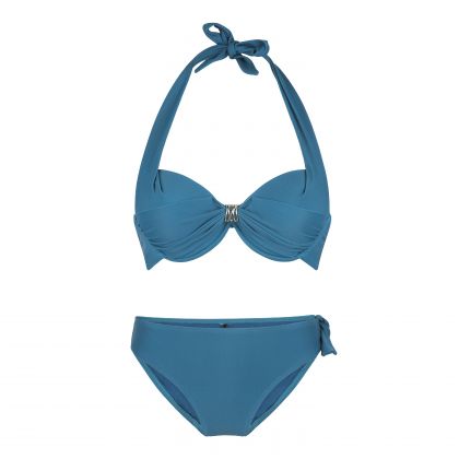 Linga Dore Halternek bikini set turquoise 38 E