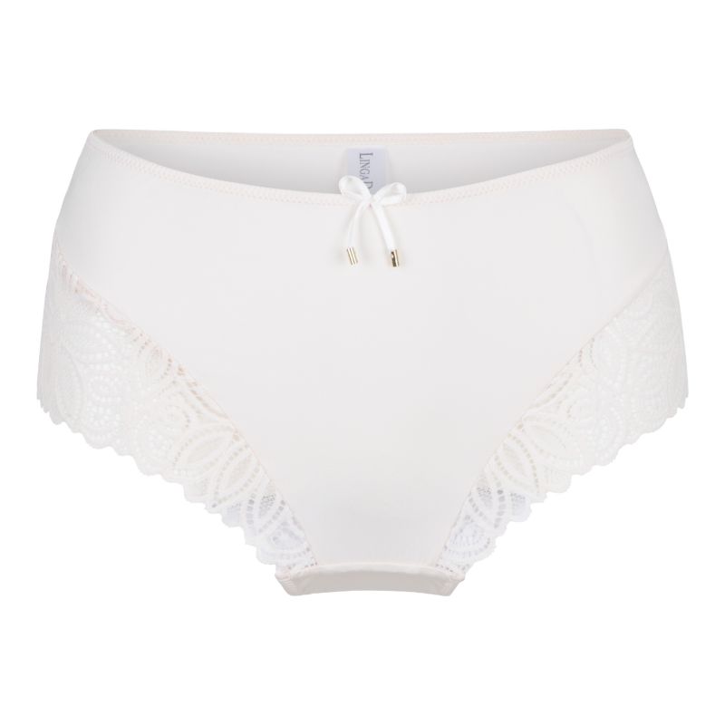 Linga Dore High waist brief Powder puff champagne S -