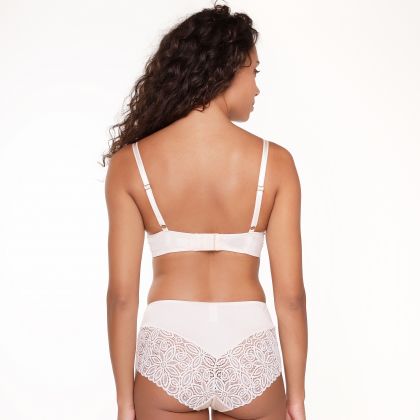 Linga Dore High waist brief Powder puff champagne S -
