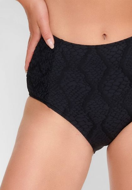 Linga Dore Hoge slip Bikini zwart 40 -