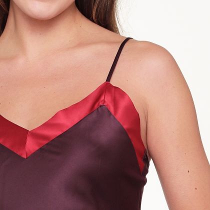 Linga Dore Jurk bordeaux L -