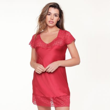 Linga Dore Jurk rood Xxl -