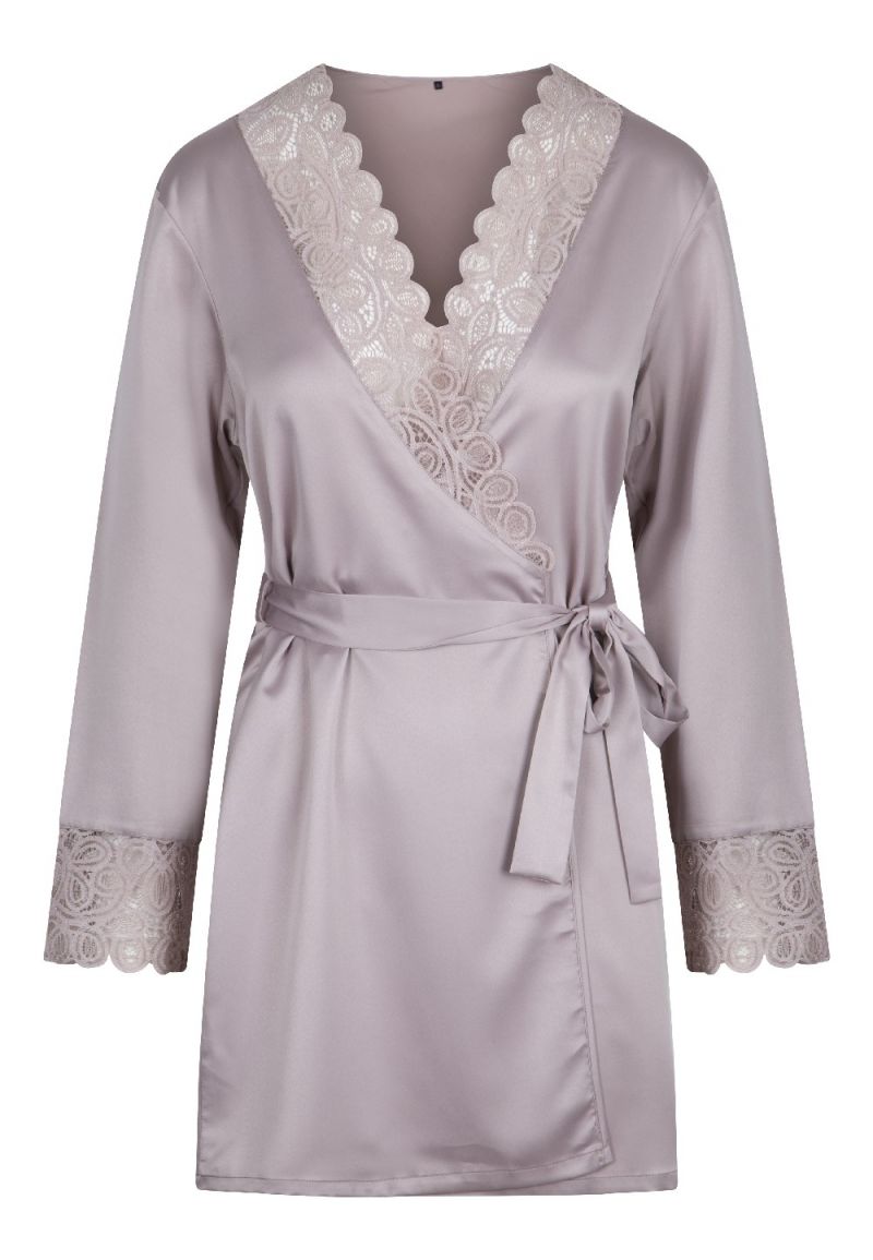 Linga Dore Kimono taupe L -