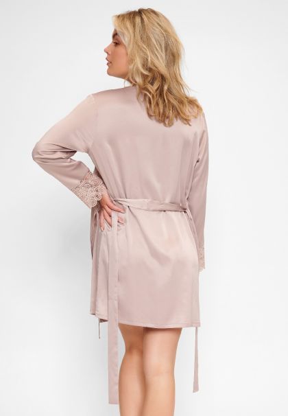 Linga Dore Kimono taupe L -