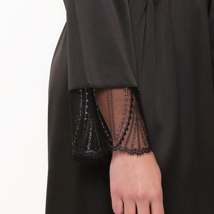 Linga Dore Kimono zwart S -