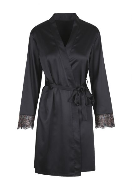 Linga Dore Kimono zwart Xl -