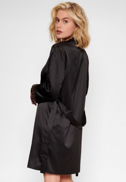 Linga Dore Kimono zwart Xl -