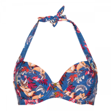 Linga Dore Mould Bra Denim blauw 38 B