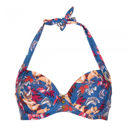 Linga Dore Mould Bra Denim blauw 40 B