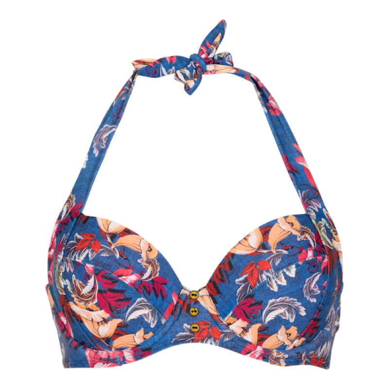 Linga Dore Mould Bra Denim blauw 40 B