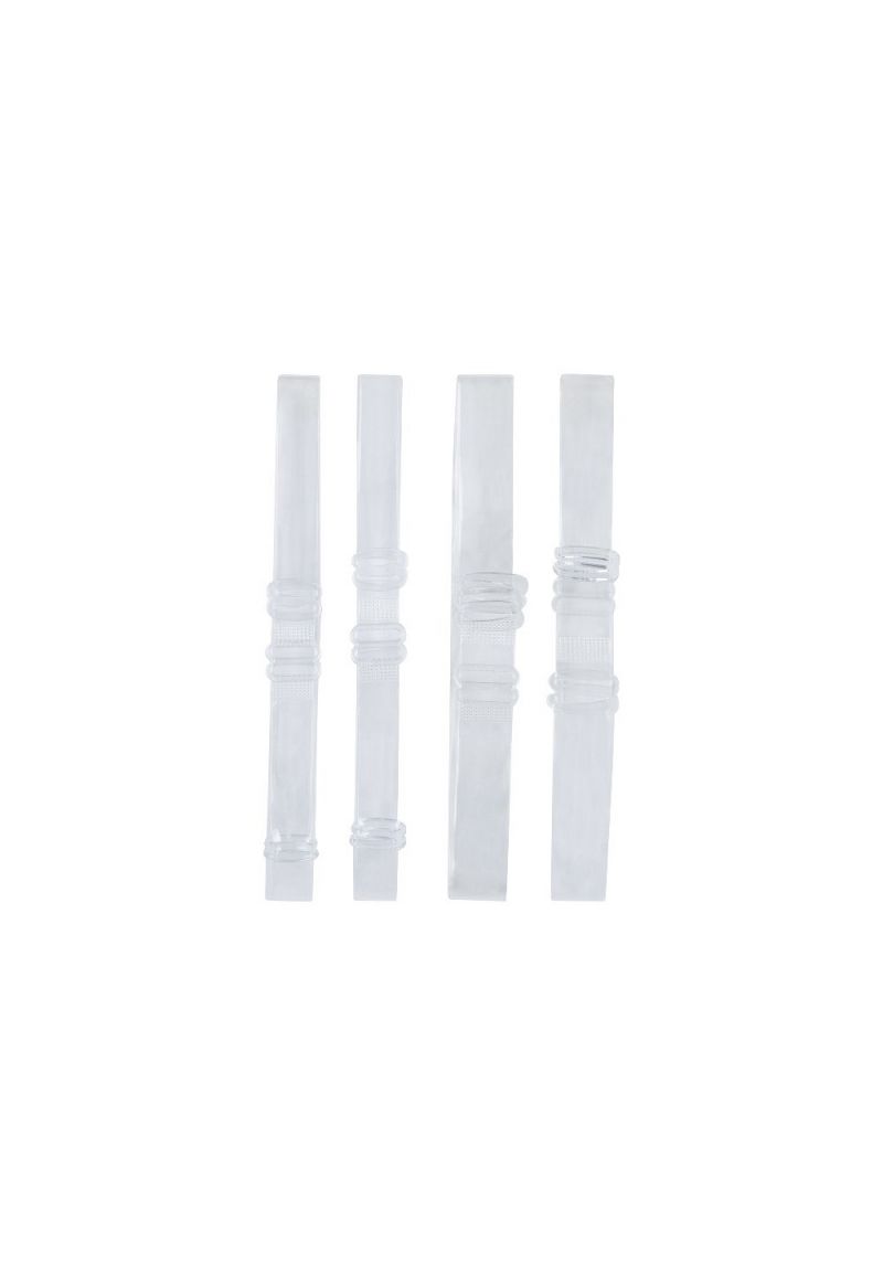 Linga Dore Onzichtbare transparant BH bandjes huidskleur One Size -