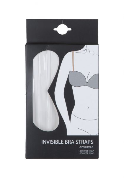 Linga Dore Onzichtbare transparant BH bandjes huidskleur One Size -