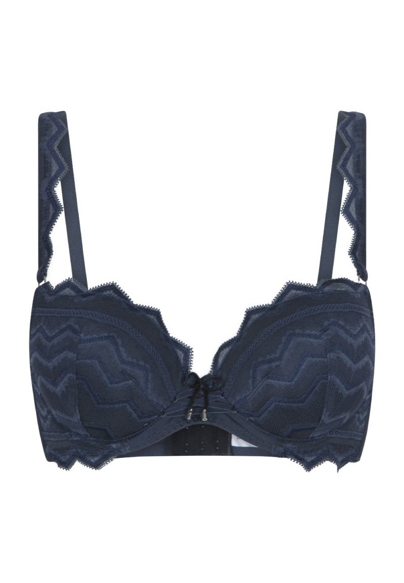 Linga Dore Push Up Gel BH blauw 85 B