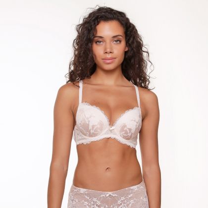 Linga Dore Push Up Gel BH Powder Puff champagne 70 E