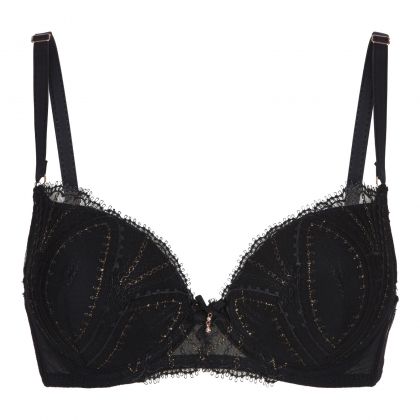 Linga Dore Push-up Gel BH zwart 75 E