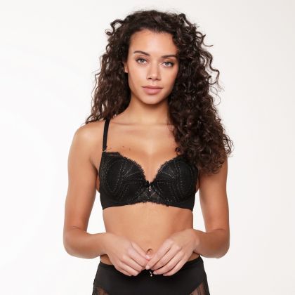 Linga Dore Push-up Gel BH zwart 75 E