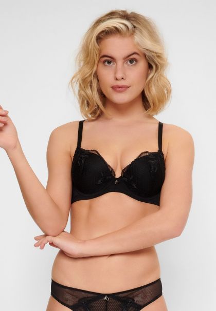 Linga Dore Push Up Gel BH zwart 85 E
