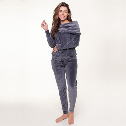 Linga Dore Pyjama set grijs L -