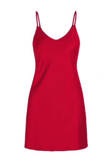 Linga Dore Satin chemise DAILY rood Xl -