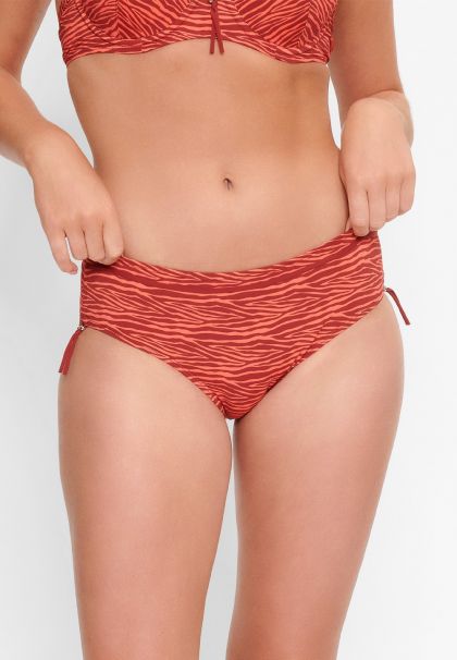 Linga Dore Short bikini Zebra rood 36 -