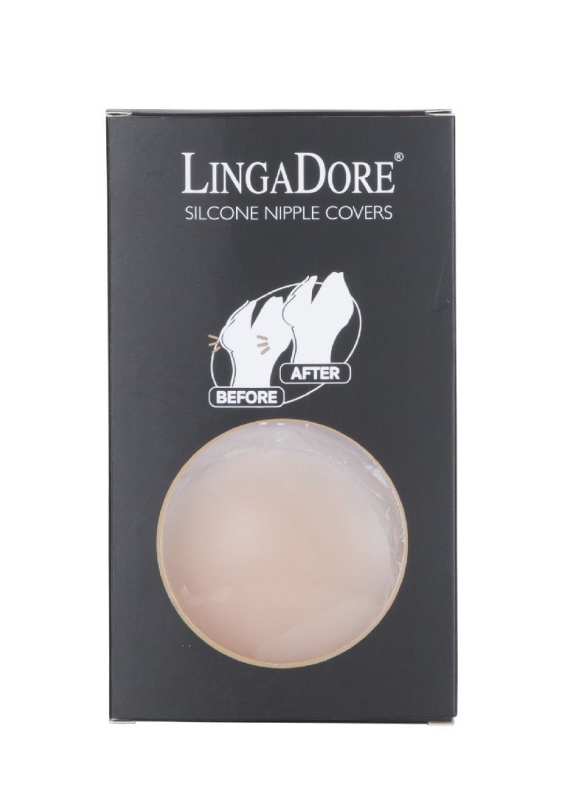Linga Dore Silicon nipple covers huidskleur One Size -