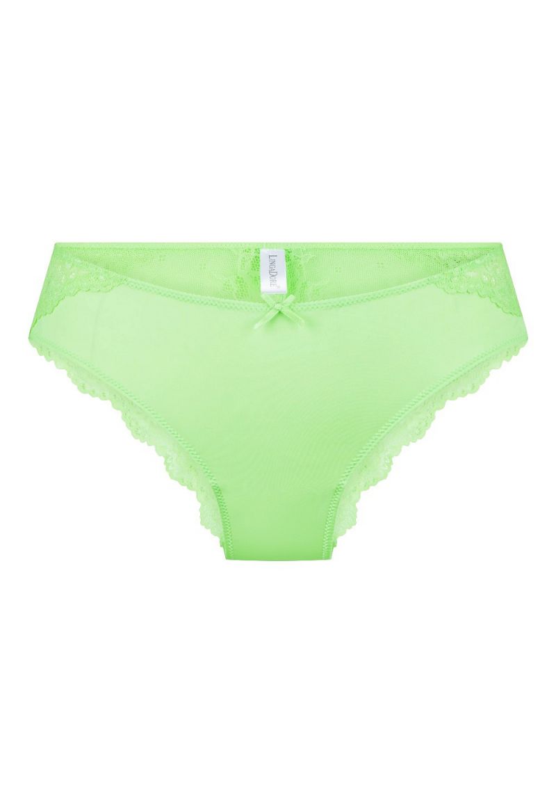 Linga Dore Slip Daily Lace groen S -