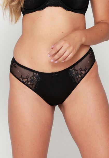 Linga Dore Slip Daily Lace zwart L -