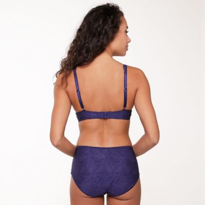 Linga Dore Slip High Waist Brief Daily Lace blauw Xl -